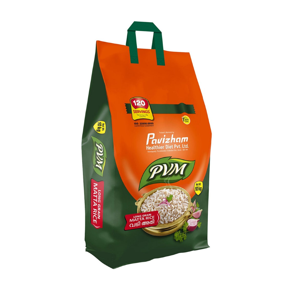 Pavizham Matta Rice Long Grain 10Kg